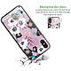 Avis LaCoqueFrançaise Coque iPhone X/Xs Coque Soft Touch Glossy Fleurs parme Design