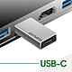 Avis 4smarts Lot de 2 Adaptateurs USB vers USB C Charge et Transfert 5GB/s  Argent