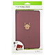 Bone Folio compatible iPad Mini 7.9 (2012/12/13 - 1st/2nd/3rd gen) Rouge pas cher