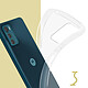 Avizar Coque pour Motorola Moto G42 Silicone Gel Fine et Légère blanc translucide pas cher
