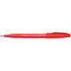PENTEL Stylo feutre Sign Pen S 520 Tracé 1 mm Rouge x 12 Crayon feutre