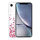 Avis Evetane Coque iPhone Xr silicone transparente Motif Confettis De Coeur ultra resistant