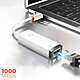 Avis Baseus Adaptateur USB-C vers Ethernet RJ45  1000 Mbps, Blanc