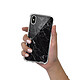 Evetane Coque iPhone X/Xs anti-choc souple angles renforcés transparente Motif Marbre noir Coque iPhone X/Xs anti-choc souple angles renforcés transparente Marbre noir