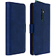 Avizar Étui Oppo Reno 2 Housse Folio Porte-carte Fonction Support bleu nuit Housse de protection spécialement conçue pour le Oppo Reno 2.