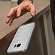 Avizar Coque Samsung Galaxy S7 Coque souple Silicone Gel coin renforcée - Transparente pas cher
