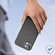 Avizar Coque Magsafe pour iPhone 15 Plus Silicone Souple Soft touch  Noir pas cher