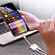 Acheter LinQ Adaptateur Audio et Charge iPhone vers Jack 3.5mm Lightning Compact  Blanc