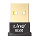 LinQ Dongle Bluetooth USB Clé émetteur / récepteur Connexion multipoint Compact . Clé Bluetooth USB / dongle sans-fil spécialement conçu par la marque LinQ .