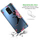 Avis Evetane Coque Xiaomi Redmi Note 9 anti-choc souple angles renforcés transparente Motif Fée Fleurale