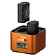 HAHNEL Chargeur ProCube 2 pour Sony Hybride NP-BX1 / NP-FW50 / NP-FZ100 MATERIEL PROVENANCE HAHNEL FRANCE. Emballage securisé de vos commandes. Livré avec Facture dont TVA.