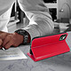Acheter Avizar Étui iPhone 11 Pro Max Folio Cuir Véritable Porte cartes Support Vidéo rouge