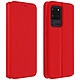 Avizar Housse Samsung Galaxy S20 Ultra Étui Folio Portefeuille Fonction Support rouge Protection intégrale spécialement conçue pour le Samsung Galaxy S20 Ultra