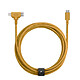 Native Union ECO Belt Câble universal USB-C vers USB-C/Lightning 1.8m Kraft - ECO Câble 2 en 1 extra-durable de 1,8 m