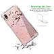 Avis Evetane Coque Huawei P20 Lite anti-choc souple angles renforcés transparente Motif Chute De Fleurs