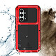 Acheter Love Mei Coque  pour Samsung A54 5G Intégrale Antichoc Antichute Etanche Rouge