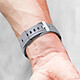 Avis Avizar Bracelet pour Apple Watch Ultra 49mm Silicone Bumper Ajustable  Gris
