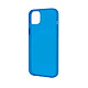 Muvit Coque pour iPhone 14 Plus Souple et Anti-rayures Bleu Protège votre Smartphone contre les rayures et les chocs