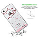 Avis Evetane Coque iPhone 7/8/ iPhone SE 2020 anti-choc souple angles renforcés transparente Motif Chute De Fleurs