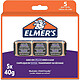 ELMER'S Bâton de colle Disappearing Purple, 40 g, blister x5 Bâton de colle
