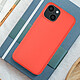 Avis Avizar Coque pour Apple iPhone 15 Silicone Soft Touch Mate Anti-trace  corail