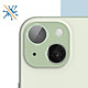 Acheter Enkay Film caméra pour iPhone 15 et 15 Plus Verre trempé 9H 0.4mm  Contour vert