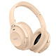 Hoko Casque Bluetooth avec Réduction de bruit Micro et Boutons de commande Beige - Casque Bluetooth Hoco W37 Beige pour plonger dans un monde de mélodies cristallines