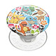 PopSockets Pop Grip pour Smartphones Standard Pokémon Multi Multicolore Dessus orné de Pokémon Multi multicolore