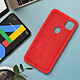 Acheter Avizar Coque Google Pixel 4A Silicone Semi-rigide Finition Soft Touch rouge