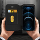 Avis OtterBox Étui pour Apple iPhone 12 Pro Max Clapet Porte carte Strada Via  Noir