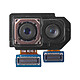 Clappio Caméra Arrière pour Samsung Galaxy A40 Module Capteur Photo Caméra arrière de remplacement avec nappe de connexion.