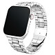 Avizar Bracelet pour Apple Watch 41mm / 40mm / 38 mm Maille Acier Inoxydable  argent Un bracelet en acier inoxydable conçu pour Apple Watch Series 9, 8 et 7 41mm / Series SE 2022, SE, 6, 5, et 4 40mm / Series 3, 2 et 1 38mm