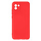 Avizar Coque pour Samsung Galaxy A03 Silicone Semi-rigide Finition Soft-touch Fine  rouge Coque de protection bi-matière semi-rigide spécialement conçue pour Samsung Galaxy A03