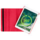 Acheter Avizar Etui folio multipositions rouge Apple iPad 5 / 6 / Air - Support orientable 360°