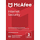 McAfee Internet Security - Licence 2 ans - 3 postes - A télécharger Logiciel de sécurité (Multilingue, Windows, MacOS, iOS, Android)