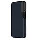 Avizar Étui Folio pour iPhone 15 Clapet Support Vidéo  Bleu nuit - Étui en simili cuir conçu pour iPhone 15, alliant protection et praticité