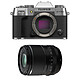 FUJIFILM X-T50 SILVER + 23mm f/1.4 WR GARANTIE 3 ANS. MATERIEL PROVENANCE FUJIFILM FRANCE. Emballage securisé de vos commandes. Livré avec Facture dont TVA.