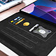 Avizar Étui Lenovo Tab P12 Pro Clapet Porte-cartes Fonction Support Vidéo noir pas cher