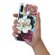LaCoqueFrançaise Coque Huawei P30 Lite/ P30 Lite XL 360 intégrale transparente Motif Fleurs roses Tendance pas cher