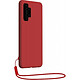 BigBen Connected Coque pour Samsung Galaxy A32 5G en Silicone avec dragonne assortie Rouge Antichute, Anti-perte : la dragonne incluse vous permet d'accrocher votre téléphone à votre poignet pour éviter tout vol, perte ou chute accidentelle de votre téléphone.