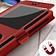 Avizar Étui Smartphone Universel Taille SL Fenêtres D'affichage et Décrochage  rouge pas cher
