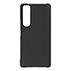 Avizar Coque Sony Xperia 1 III Rigide Finition Gomme Anti-Traces Noir - Coque rigide en polycarbonate pour Sony Xperia 1 III