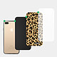 Avis Evetane Coque iPhone 7 Plus/ 8 Plus Coque Soft Touch Glossy Léopard Beige Design