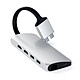 Satechi Multiports double USB-C Argent Adaptateur Multimedia Type-C