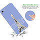Avis LaCoqueFrançaise Coque iPhone 7/8/ iPhone SE 2020 Silicone Liquide Douce lilas Illumination de paris