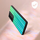 Avis Avizar Coque Samsung Galaxy S21 Ultra Hybride Holographique Brillant Fine Légère Vert