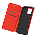 Avizar Housse Samsung A02s Étui Folio Portefeuille Fonction Support Rouge - Housse de protection intégrale spécialement conçue pour Samsung Galaxy A02s.