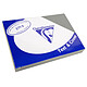 CLAIREFONTAINE Paquet 100 Couvertures reliure Text&Cover 270g A4 210x297 mm Gris ardoise Couverture à relier