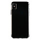 Muvit Coque pour iPhone X / XS Edition Crystal Noir Matériau en plastique rigide