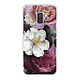 LaCoqueFrançaise Coque Samsung Galaxy S9 Plus 360 intégrale transparente Motif Fleurs roses Tendance Coque Samsung Galaxy S9 Plus 360 intégrale transparente Fleurs roses Tendance